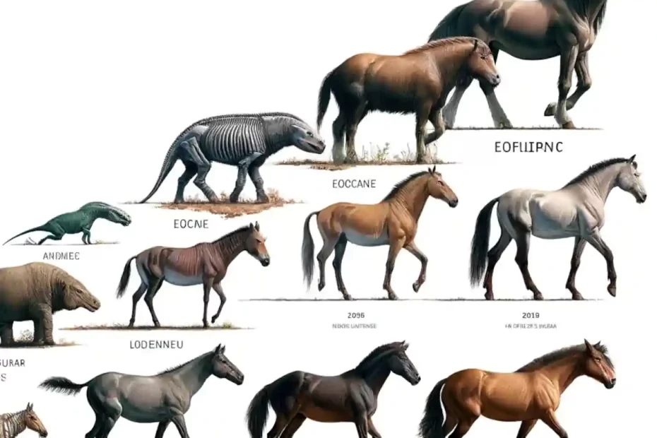 A Evolução do Cavalo ao Longo dos Milênios