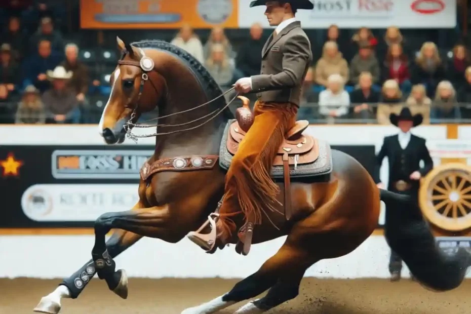 Treinando um Cavalo para um Campeonato de Rédeas