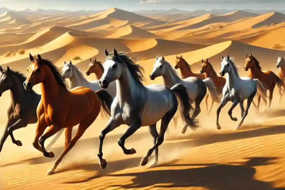 Cavalos do Deserto Árabe