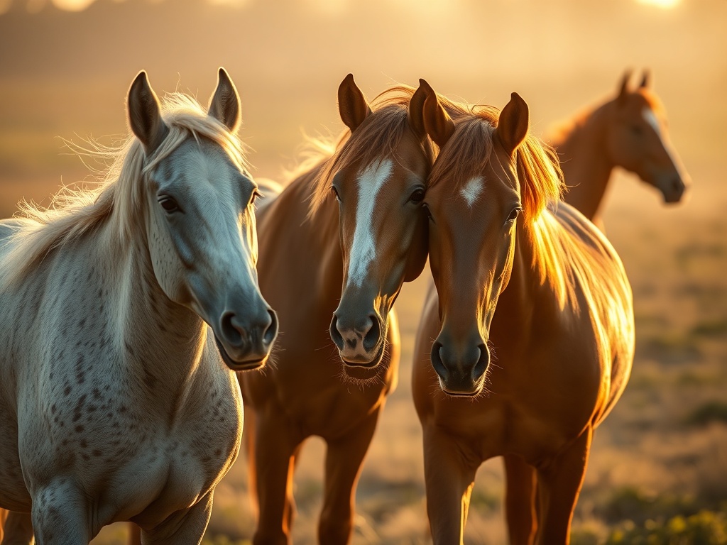 Cavalo de alta performance em um haras moderno, simbolizando o futuro da criação equina