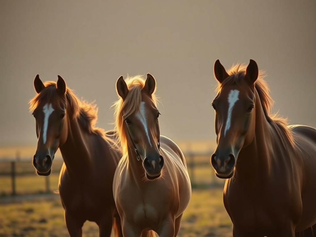 Cavalo Andaluz sendo domado ou adestrado em um haras
