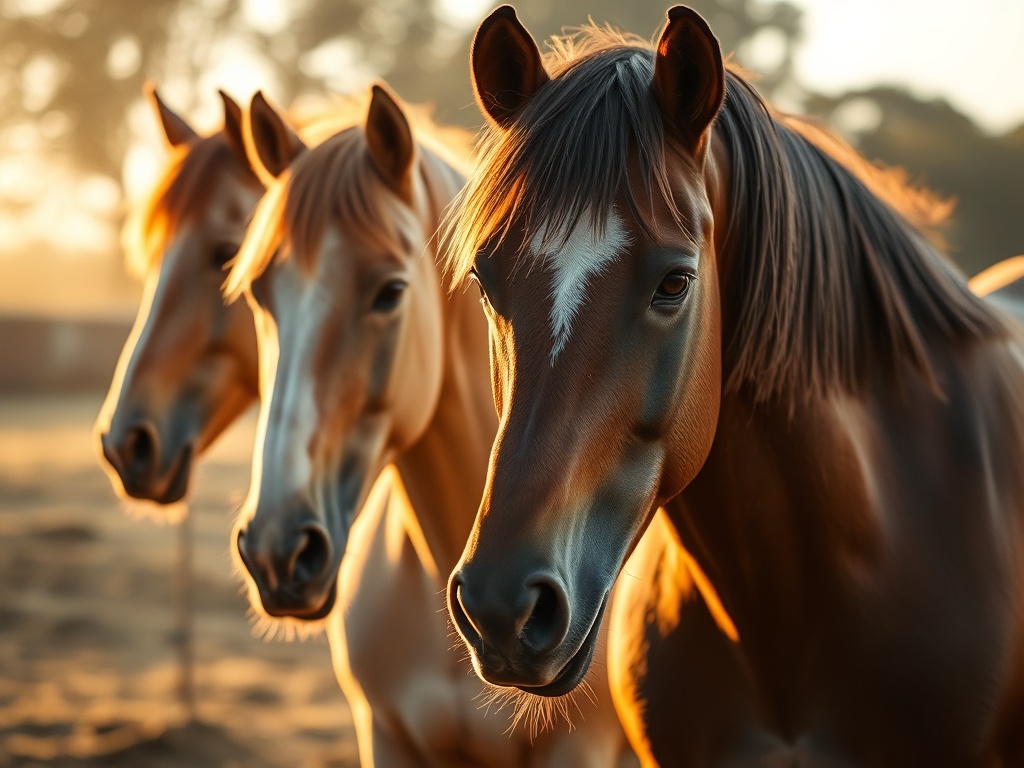 Cavalo em um haras, simbolizando a criação equina moderna