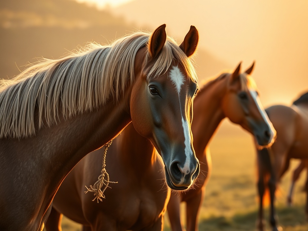 Cavalo de sela em movimento, representando a diversidade e aptidão equina